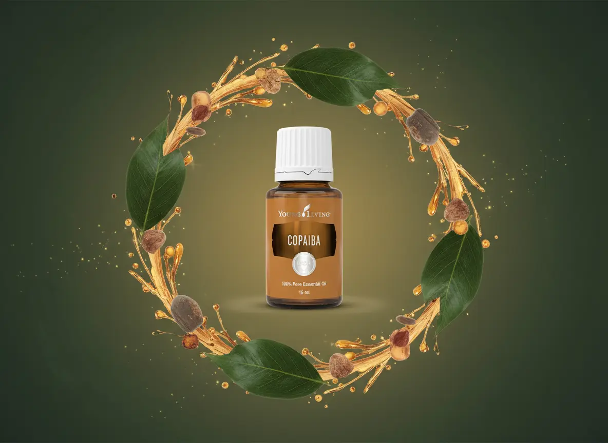 Copaiba Young Living España - Aceite esencial premium cálido, amaderado y envolvente