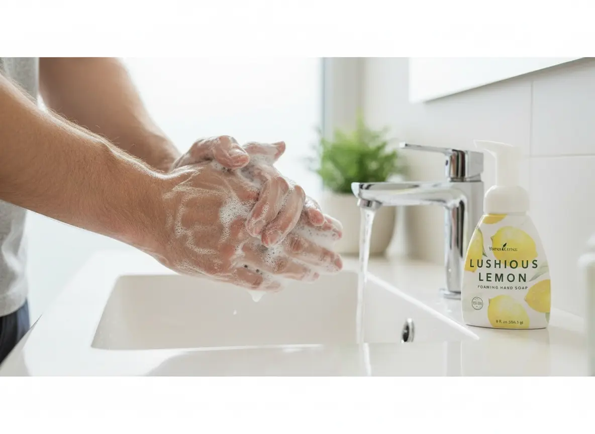 Lushious Lemon Foaming Hand Soap - Jabón de manos en espuma Young Living España