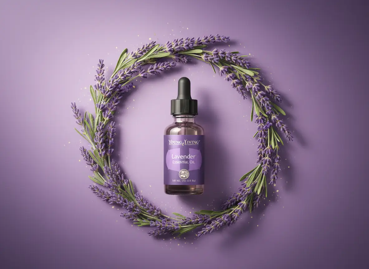 Lavender Young Living España - Aceite esencial con aroma floral, suave y relajante