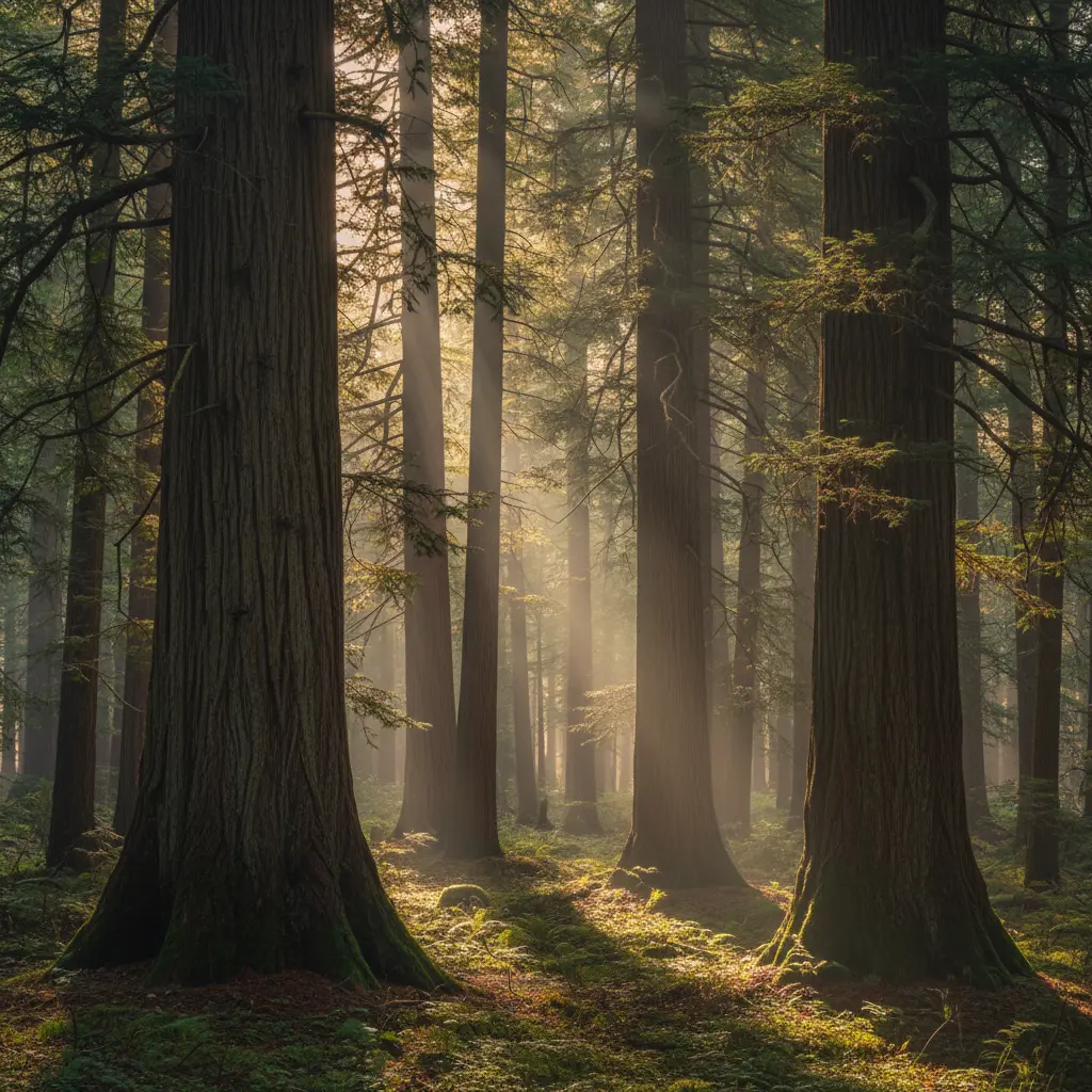 Bosque de cedros atlánticos en Marruecos - origen de los ingredientes de Cedarwood Young Living