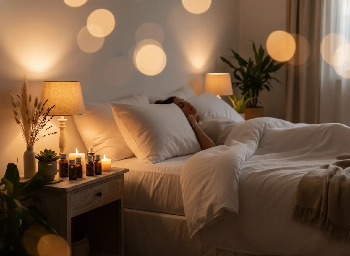 Aceites esenciales para dormir mejor y relajación profunda