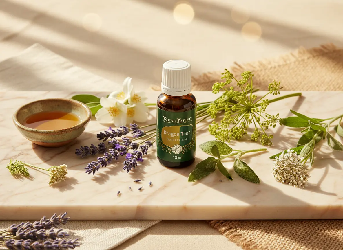 Dragon Time Young Living España - Mezcla de aceites esenciales premium (15 ml)