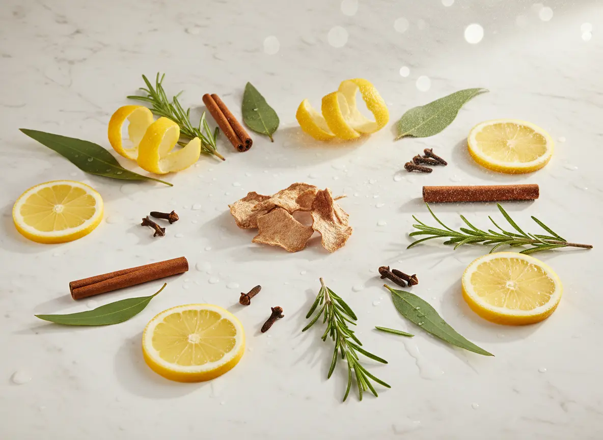 Ingredientes de Thieves Spray Young Living - composición botánica natural