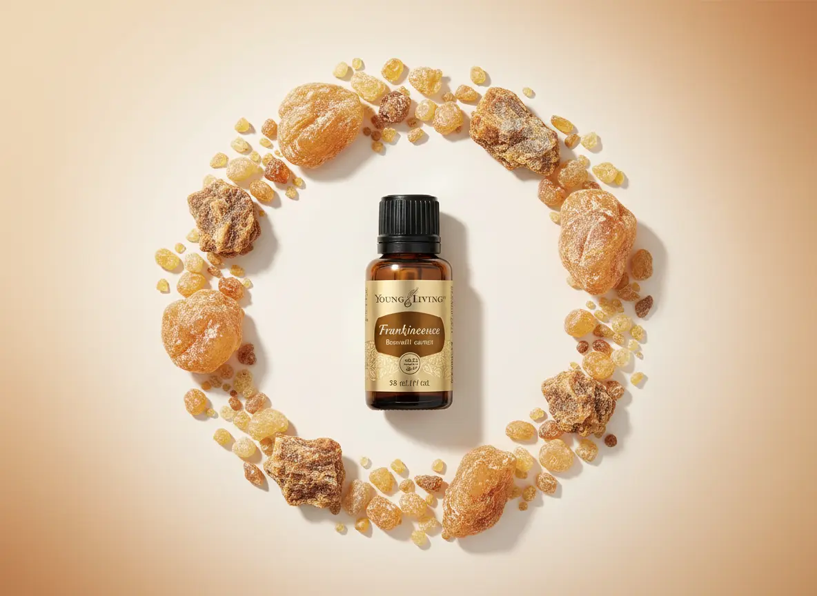 Frankincense Young Living España - Aceite esencial de incienso para meditación, yoga y cuidado de la piel
