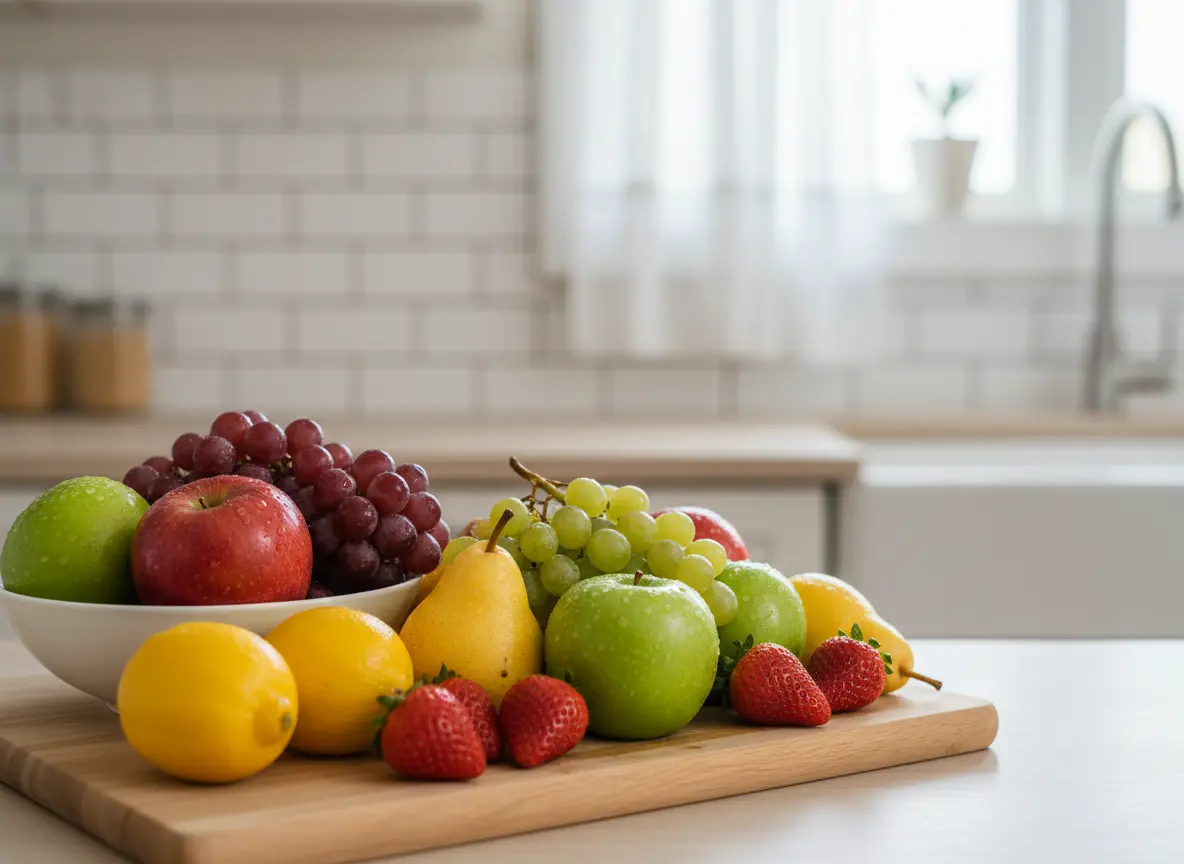 Guía de uso Thieves Fruit & Veggie Soak - frutas y verduras frescas limpias