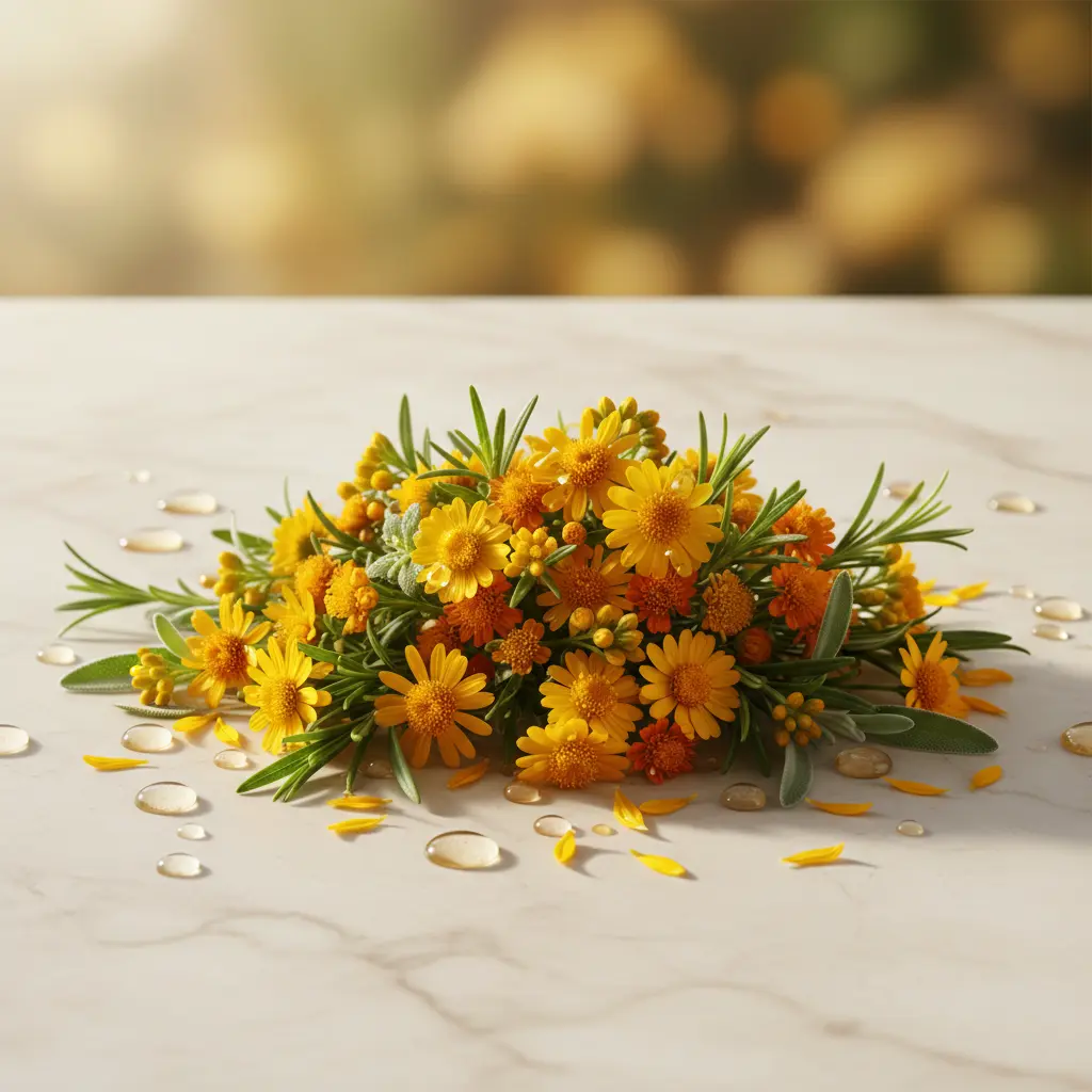 Helichrysum Young Living - Aceite esencial puro, destilado de flores de Croacia, aroma herbáceo y ligeramente dulce