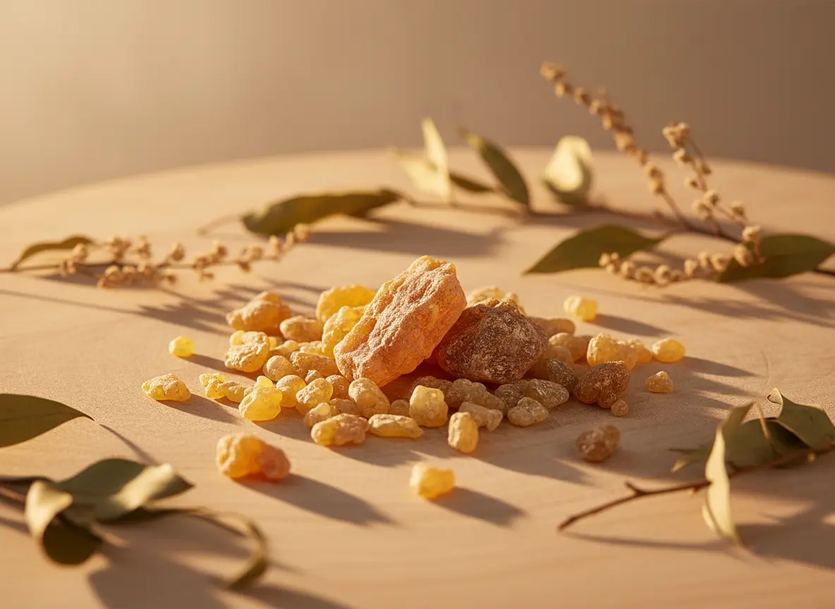 Ingredientes de Frankincense Young Living - resina natural de Boswellia carterii