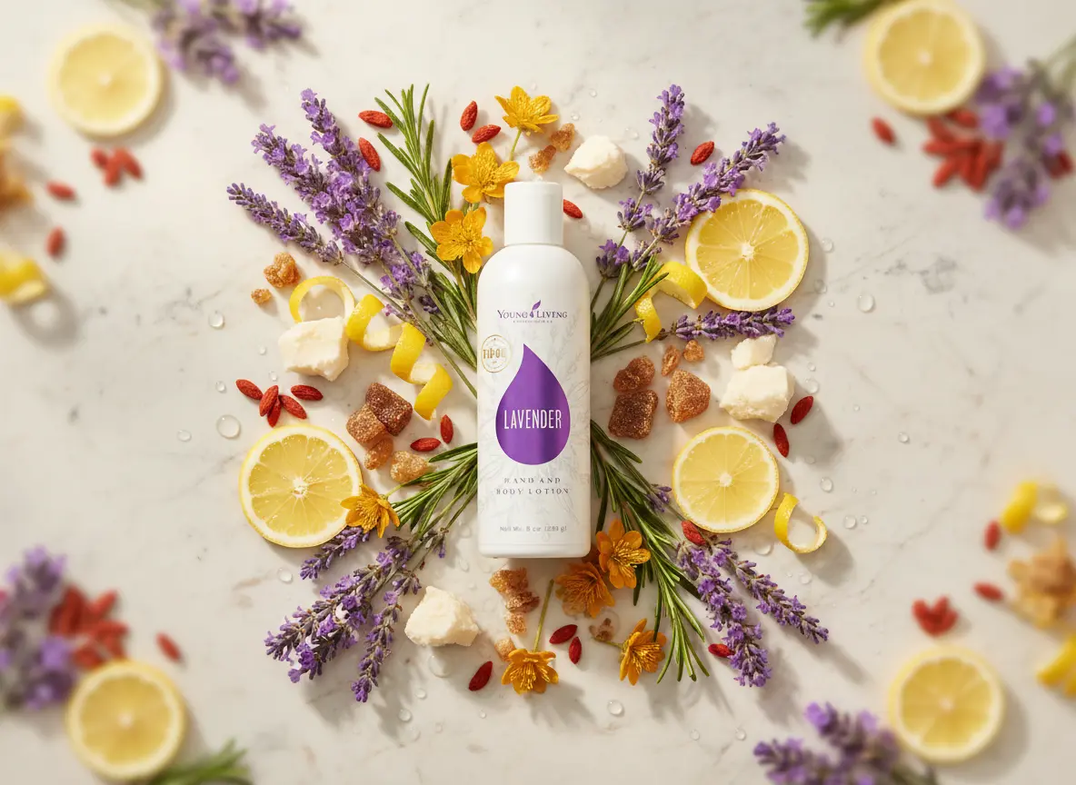 Lavender Hand & Body Lotion Young Living España - loción hidratante premium con lavanda