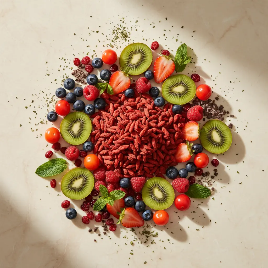NingXia Nitro Young Living - Shot funcional con bayas de goji, vitaminas B, cafeína y ginseng