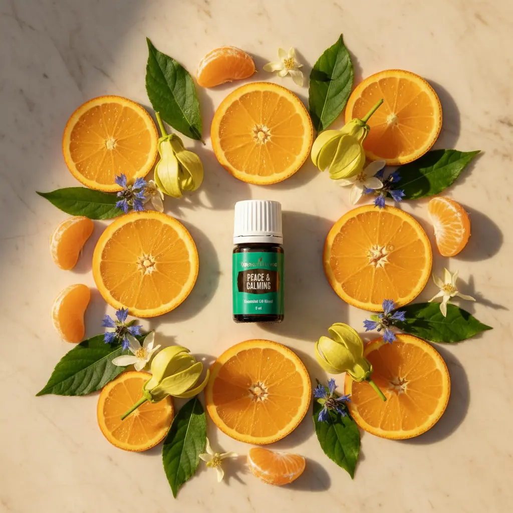 Peace & Calming Young Living España - Mezcla premium con aroma fresco y dulce