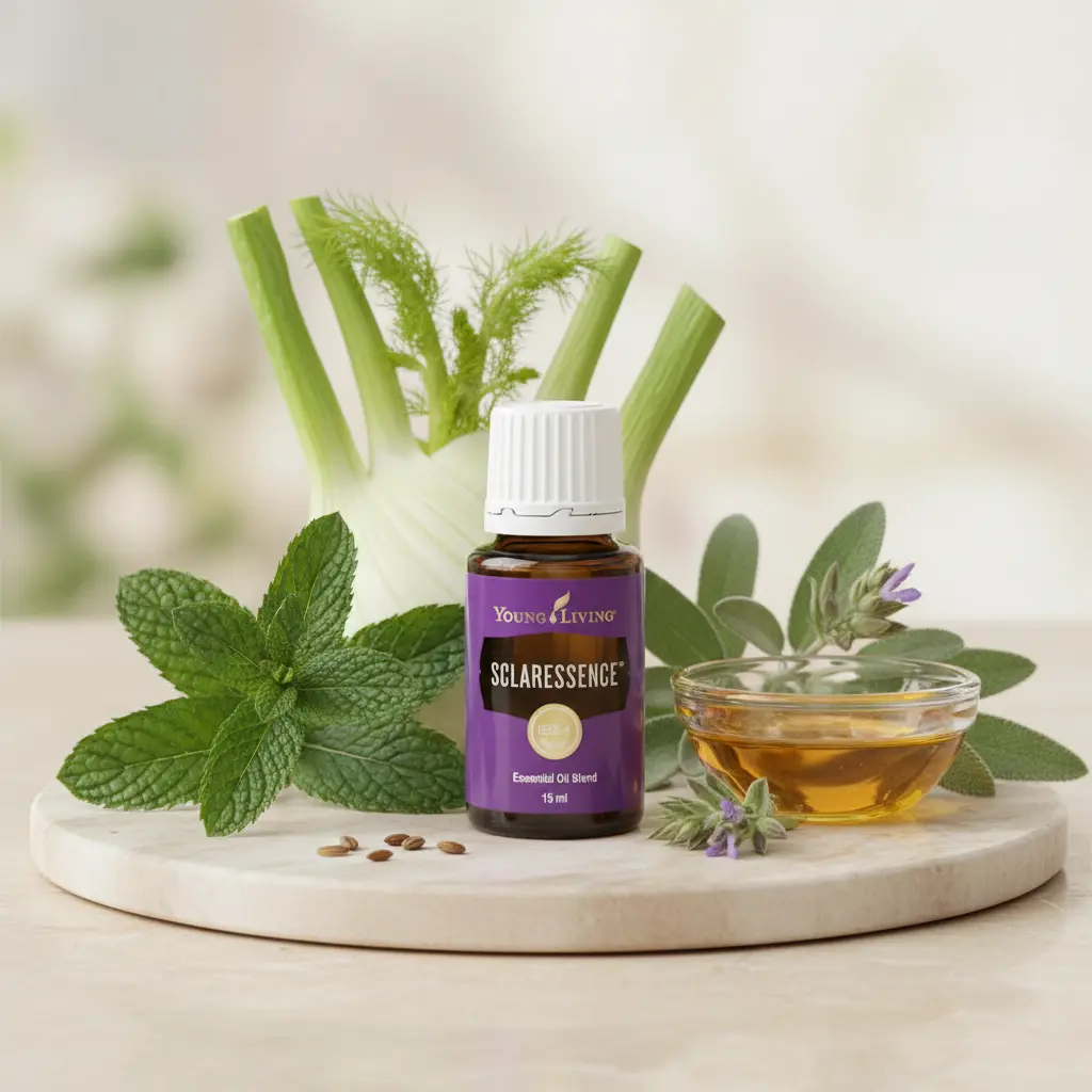 SclarEssence de Young Living: mezcla botánica mentolada para difusor