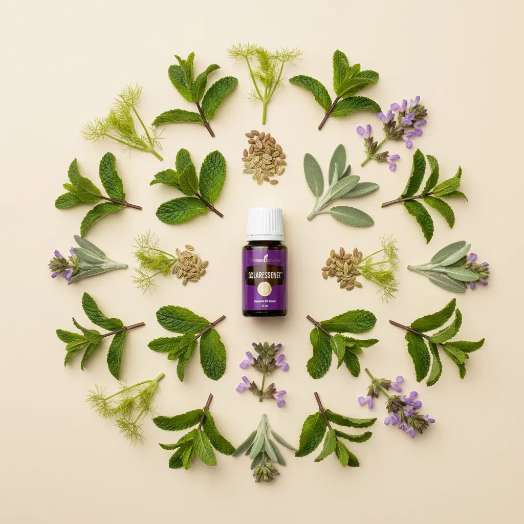 SclarEssence Young Living España 15 ml - Mezcla rejuvenecedora con esclarea, menta e hinojo. SKU: sclaressence, Código: 33317
