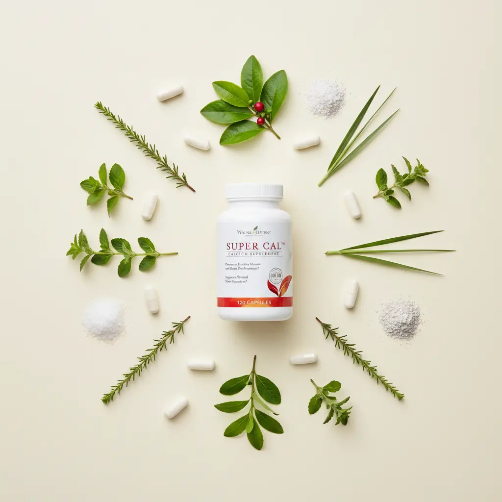 Super Cal Young Living España - Complemento alimenticio con calcio y magnesio