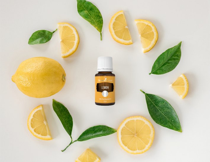 Lemon Young Living España - Aceite esencial de limón fresco, cítrico y revitalizante
