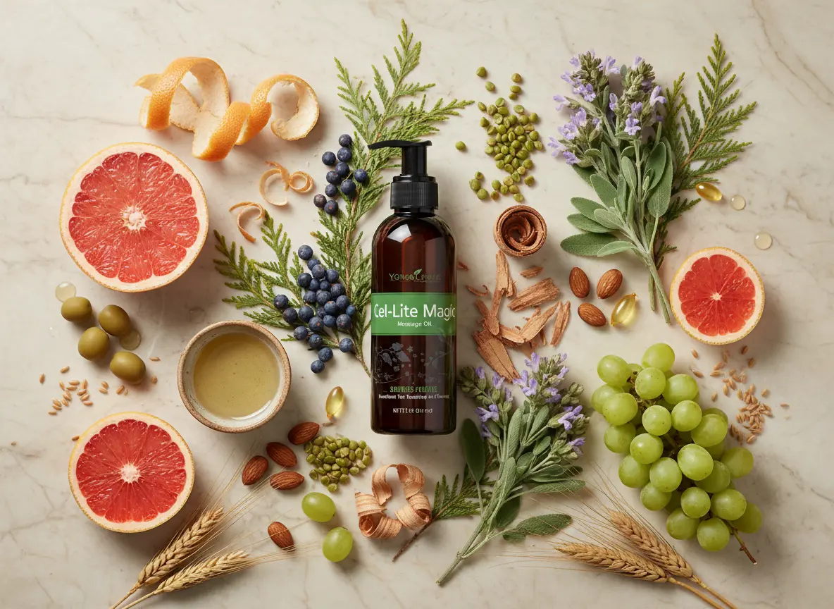 Cel-Lite Magic Massage Oil Young Living España - Aceite de masaje premium