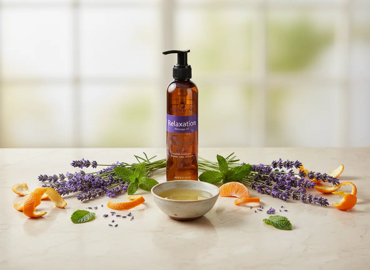 Relaxation Massage Oil Young Living España - Aceite de masaje premium