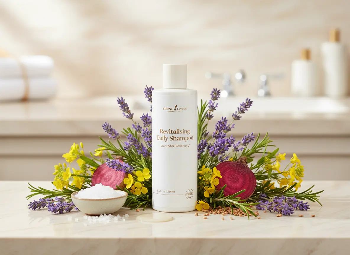 Revitalising Daily Shampoo, Lavender Rosemary - Champú diario premium Young Living
