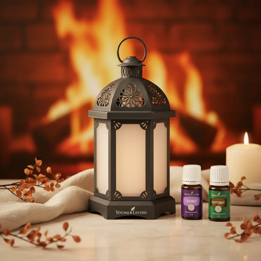 Charcoal Lantern Diffuser Young Living España - Detalles técnicos y diseño tipo linterna