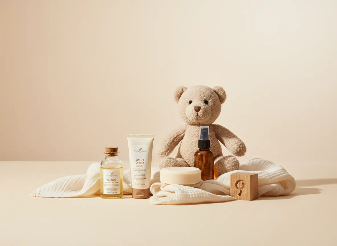 Cuidado natural, suave y seguro para niños y bebés