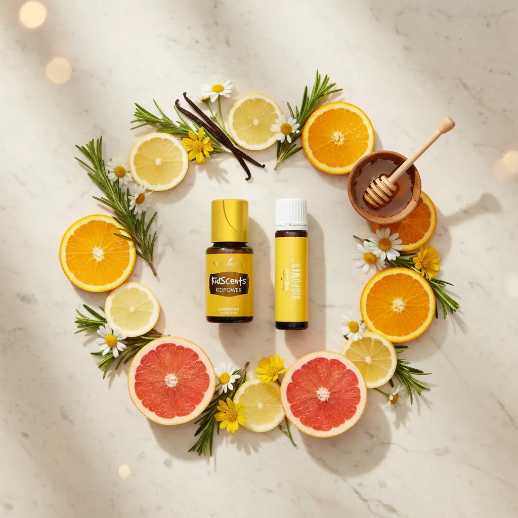 KidScents® KidPower™ DUO (Aceite + Roll-On) Young Living España