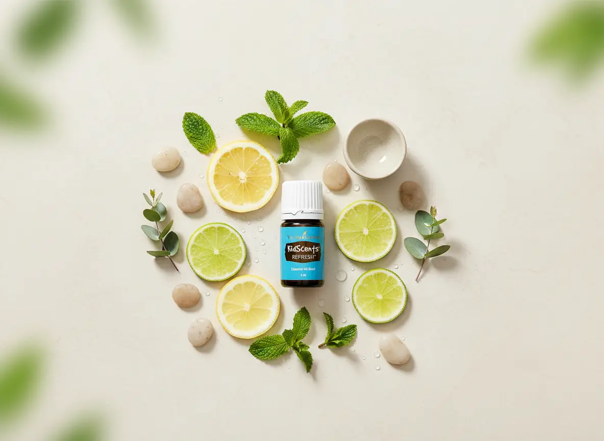 KidScents Refresh Young Living España - Brisa aromática natural para una respiración despejada