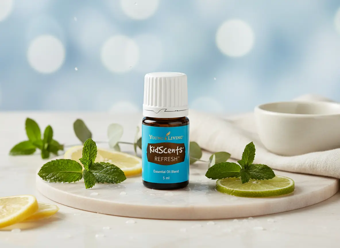 KidScents Refresh Young Living - Brisa botánica para bienestar respiratorio infantil