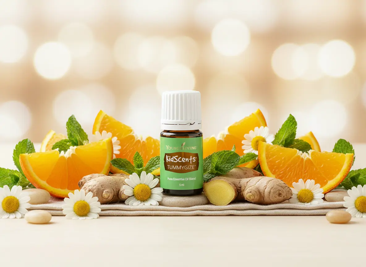 TummyGize Aceite Esencial de Young Living para el alivio digestivo infantil