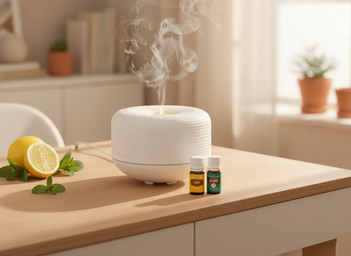 Difusor Macaron Young Living España - Difusor de aroma premium